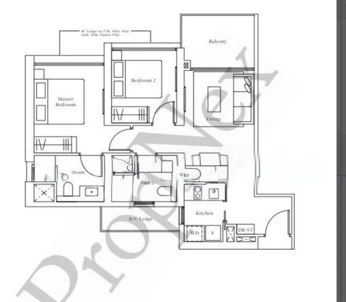 2 Bed Condo for Rent in  Avenue South Residence - Image 10