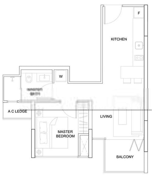 1 Bed Condo for Rent in  The Viridian - Image 11