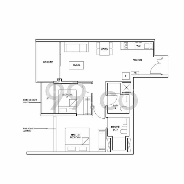 2 Bed Condo for Sale in The Avenir - Image 6