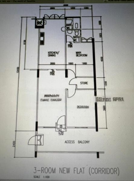 3 Room (3NG) HDB for Rent in  525 Bedok North Street 3 - Image 9