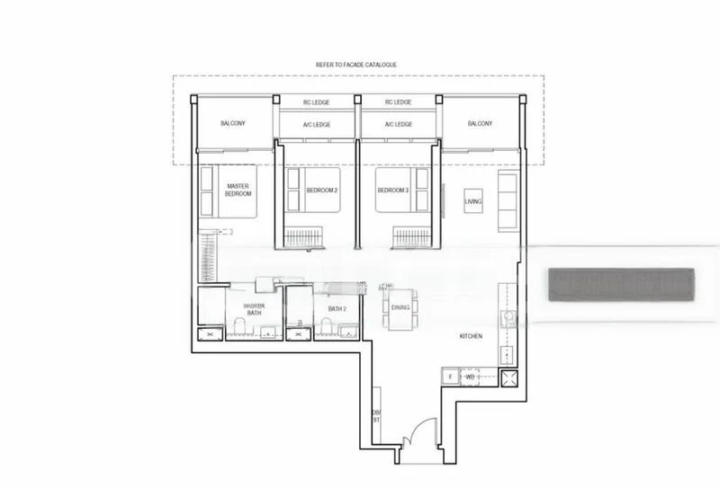 3+1 Bed Condo for Sale in  Canninghill Piers / Canninghill Square - Image 13