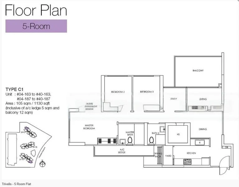5 Room (5I) HDB for Rent in  311C Clementi Avenue 4 - Image 9