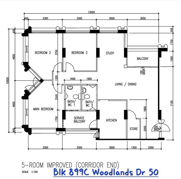 5 Room (5I) HDB for Sale in  899C Woodlands Drive 50 - Image 12