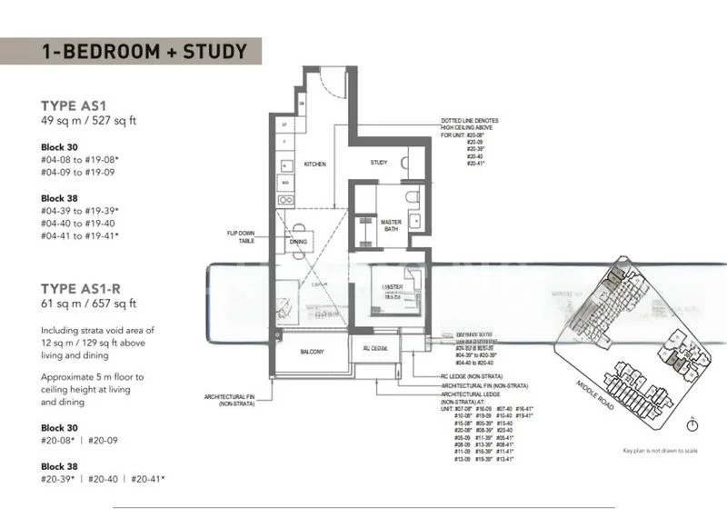 1 Bed Condo for Rent in  The M - Image 5