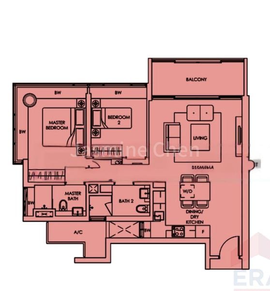 2 Bed Condo for Rent in  Soleil @ Sinaran - Image 7