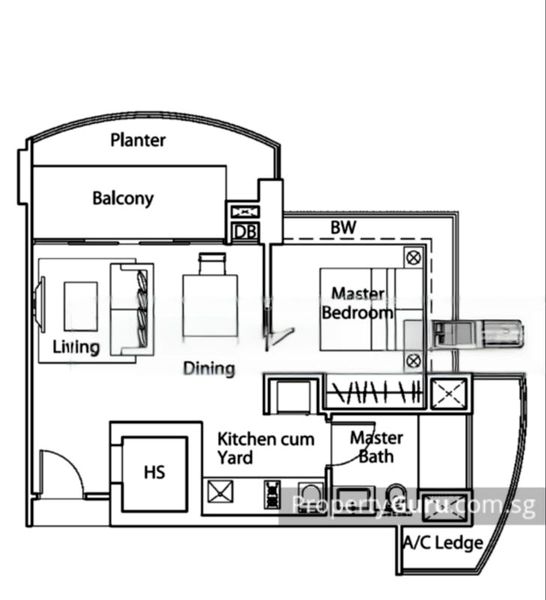 1 Bed Apartment (Condo) for Sale in  Lucida - Image 4