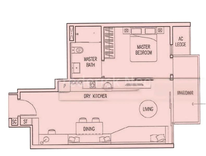 1 Bed Condo for Rent in  Boathouse Residences - Image 5