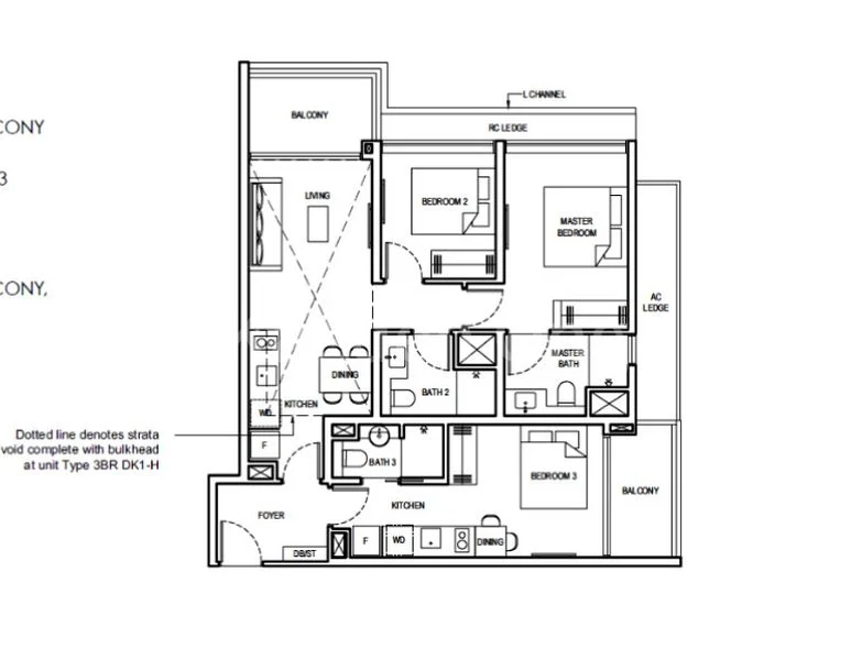 3 Bed Apartment (Condo) for Sale in Grand Dunman - Image 9