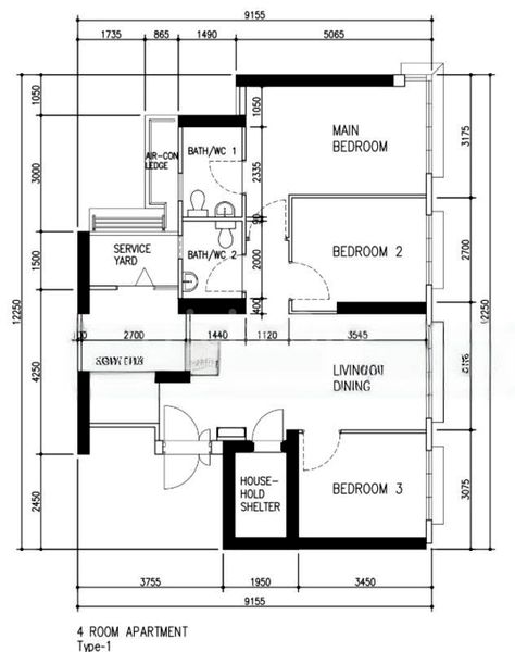 4 Room (4A) HDB for Sale in  79 Dawson Road - Image 17