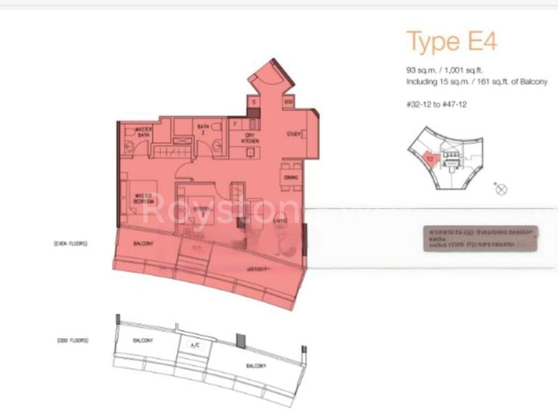2 Bed Apartment (Condo) for Rent in  Duo Residences / Duo Tower/Duo  Galleria - Image 16