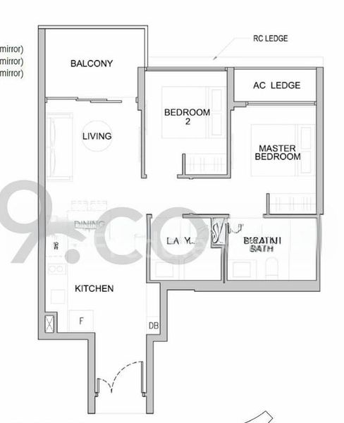 2 Bed Condo for Rent in Kingsford Waterbay - Image 8