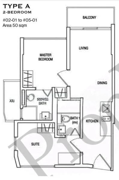 2 Bed Apartment (Condo) for Sale in  Liv On Sophia - Image 6