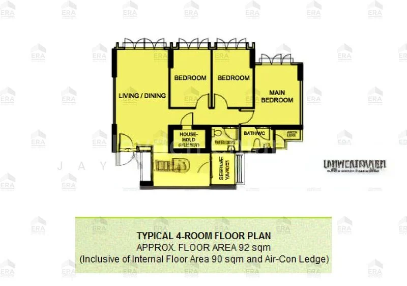 4 Room (4A) HDB for Sale in  471A Upper Serangoon Crescent - Image 11