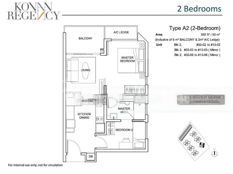2 Bed Condo for Rent in  Kovan Regency - Image 4