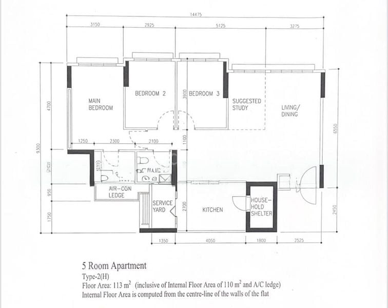5 Room (5A) HDB for Sale in  338D Anchorvale Crescent - Image 14