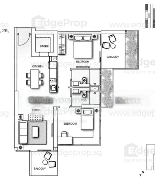 3 Bed Apartment (Condo) for Sale in  Lumiere - Image 11