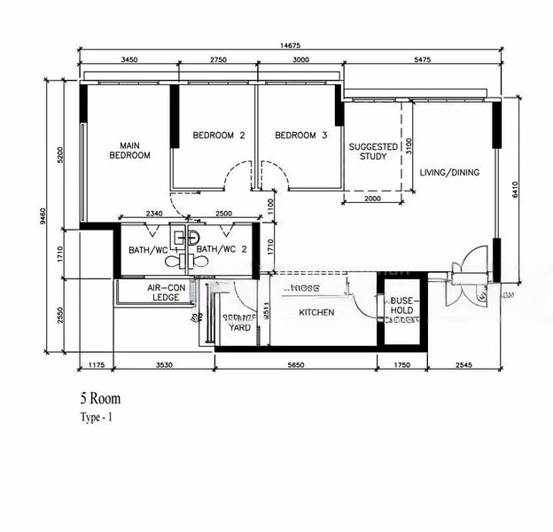 5 Room (5I) HDB for Sale in  356A Anchorvale Lane - Image 14