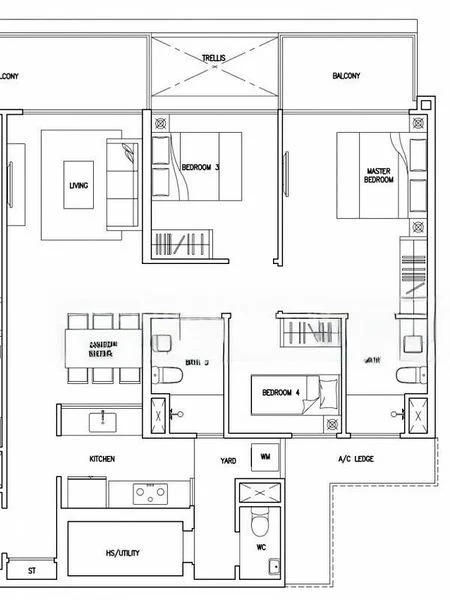 3 Bed Executive Condo for Rent in  Citylife @ Tampines - Image 20