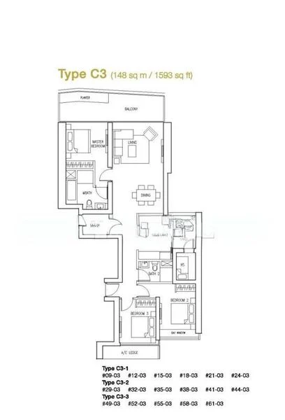 3 Bed Apartment (Condo) for Rent in  Marina Bay Suites - Image 20