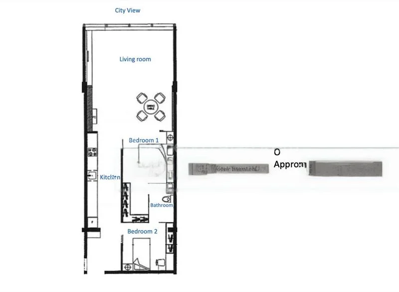 2 Bed Apartment (Condo) for Rent in High Street Centre - Image 8