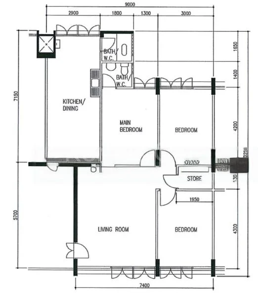 4 Room (4NG) HDB for Rent in  26 Marsiling Drive - Image 9