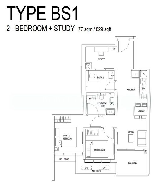 2 Bed Condo for Rent in  Newport Residences / Newport Tower - Image 11