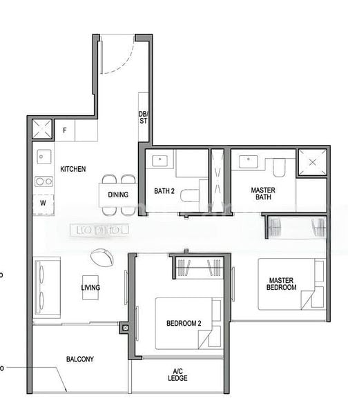 2 Bed Condo for Sale in  Park Colonial - Image 9