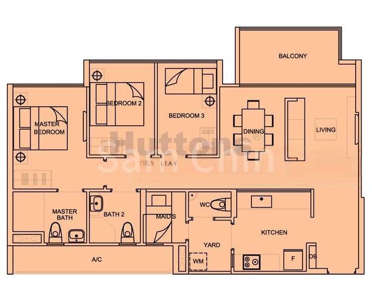 3 Bed Condo for Rent in  La Fiesta - Image 19