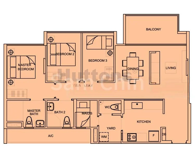 3 Bed Condo for Rent in  La Fiesta - Image 20