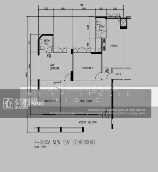 4 Room (4NG) HDB for Sale in 123 Marsiling Rise - Image 5