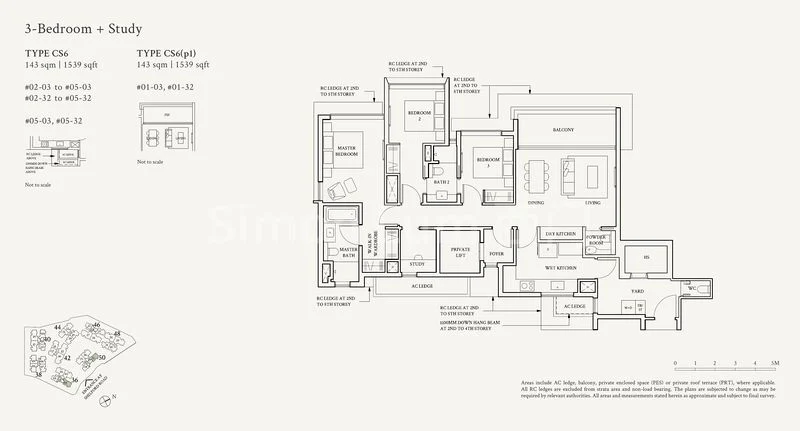 3 Bed Condo for Sale in Watten House - Image 9