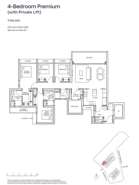 4 Bed Condo for Sale in Skye at Holland - Image 10