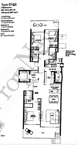 3 Bed Condo for Sale in  The Azure - Image 7
