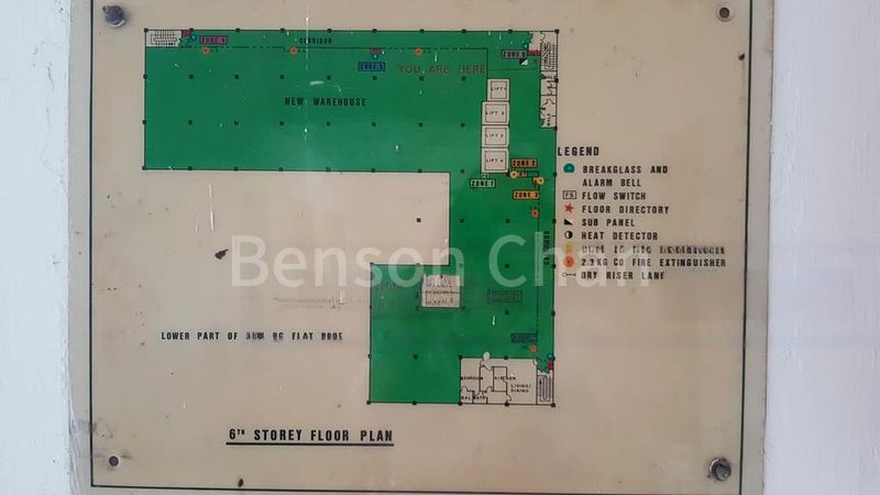 Warehouse for Rent: $1.80 psf, Aljunied MRT. Upper floor, not ramp-up. Benson Chan 90365ooo. - Image 4