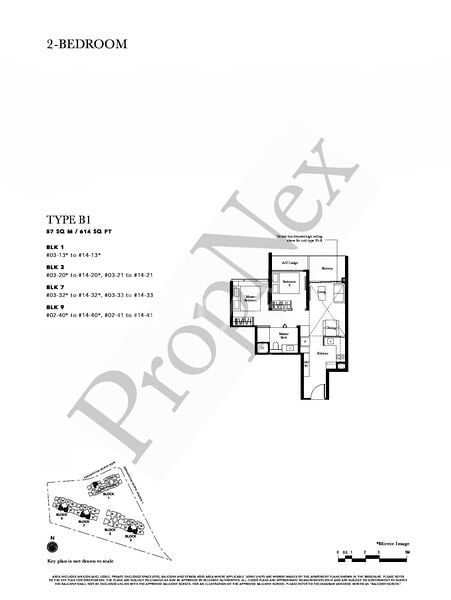 2 Bed Condo for Sale in  The Garden Residences - Image 9