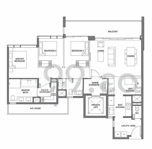 3 Bed Condo for Rent in Leedon Green - Image 13