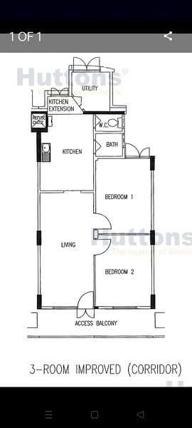 3 Room (3I) HDB for Sale in  21 Ghim Moh Road - Image 10