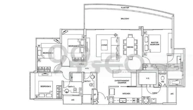 Room (Condo) for Rent in  One Jervois - Image 17