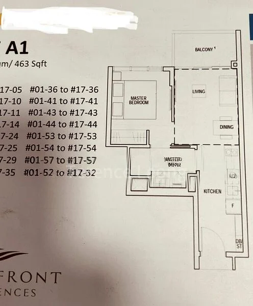 1 Bed Condo for Rent in  Riverfront Residences - Image 5