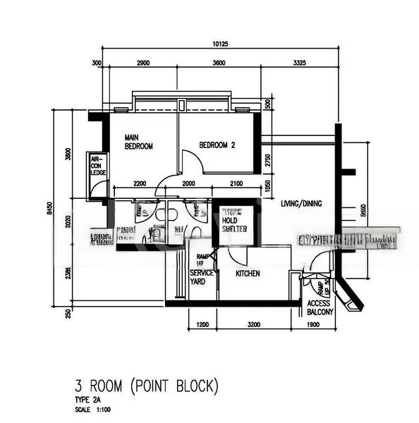 3 Room (3A) HDB for Sale in  57 Havelock Road - Image 15