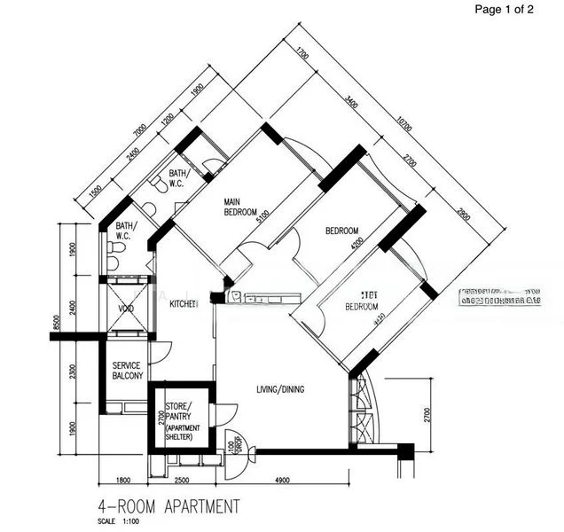 4 Room (4A) HDB for Sale in  223A Compassvale Walk - Image 9