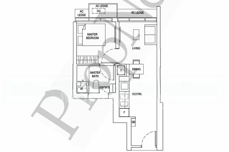 1 Bed Condo for Rent in  Newport Residences / Newport Tower - Image 7