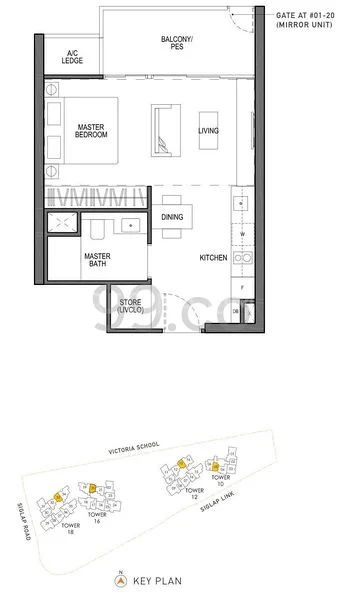 1 Bed Condo for Sale in Seaside Residences - Image 16