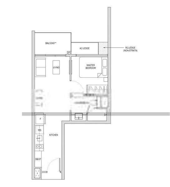 1 Bed Condo for Rent in Affinity At Serangoon - Image 5