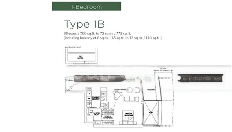 1 Bed Condo for Rent in Marina One Residences - Image 4