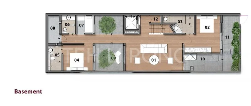 6 Bed Terraced House (Landed) for Sale in  Ansar Garden - Image 20