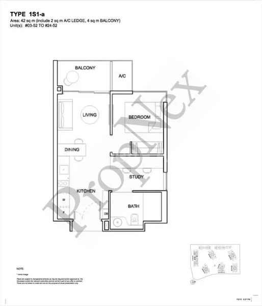 1 Bed Condo for Rent in  High Park Residences - Image 7