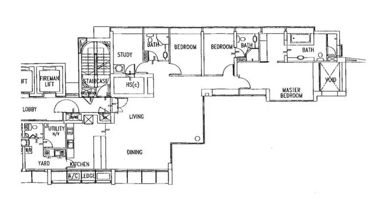 4 Bed Condo for Rent in  Newton Gems - Image 18