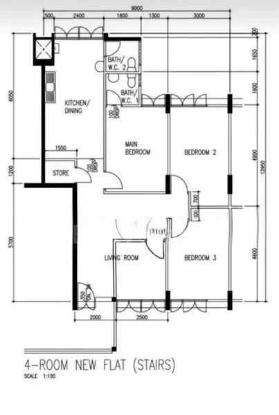 4 Room (4NG) HDB for Rent in  354 Hougang Avenue 7 - Image 10