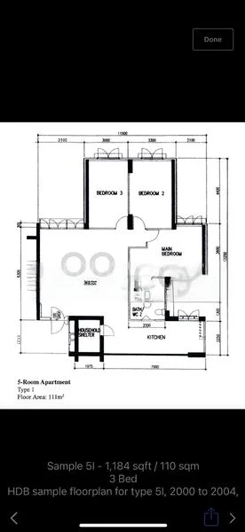 5 Room (5I) HDB for Rent in  588C Montreal Drive - Image 12